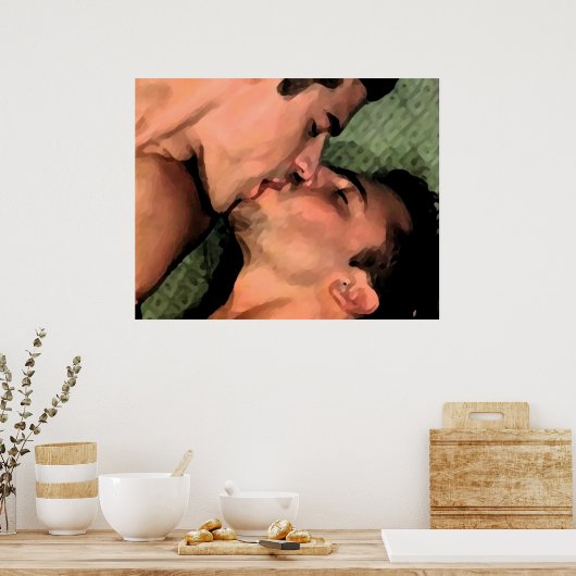 Latijn Kiss Poster (Keuken)