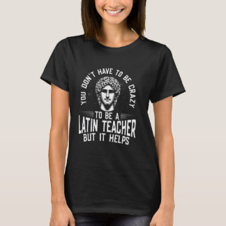 Latijn Onderwijs Erkenning Les Eerste Jaar Latijn T-shirt