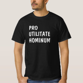 Latijn: Pro utilitate hominum T-shirt