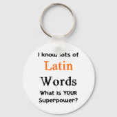 Latijn Sleutelhanger (Voorkant)