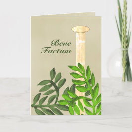 Latijns Afstuderen Kaart