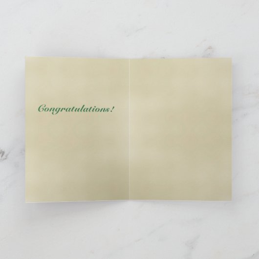 Latijns Afstuderen Kaart (Binnen)