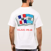 latijns-amerika, ANA, secretaris T-shirt (Achterkant)