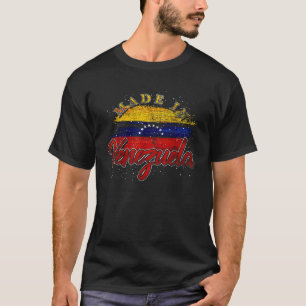 Latijns-Amerikaanse Gift Proud Venezolaans gefabri T-shirt