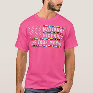Latijns-Amerikaanse landen met een Latijns-Amerika T-shirt