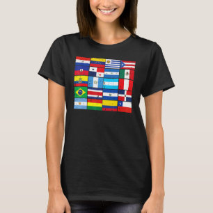 Latijns-Amerikaanse Mannen vrouwen T-shirt