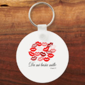 Latijns-Catullus Vijf: 1.000 kisses Sleutelhanger (Voorkant)