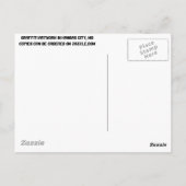 Latijns graffiti briefkaart (Achterkant)