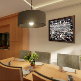 Latijns spreekwoord Beperk uzelf poster