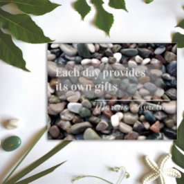 Latijns spreekwoord Elke dag biedt poster