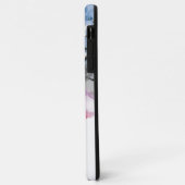 Latijnse Abstracte alcoholinkt ART blauw roze goud Case-Mate iPhone Case (Achterkant/links)