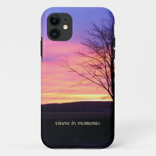 Latijnse Citaat LIve in het Moment Case-Mate iPhone Case