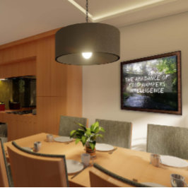 Latijnse citaat Seneca intelligence poster