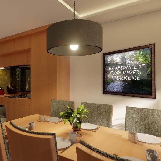 Latijnse citaat Seneca intelligence poster