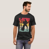 Latijnse Dance Couple Retro Formatie Rumba Paso Do T-shirt (Voorkant volledig)
