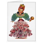  Latijnse Dancer traditionele jurk (Voorkant)