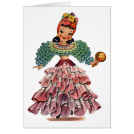 Latijnse Dancer traditionele jurk