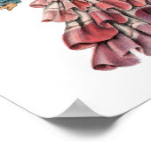  Latijnse Dancer traditionele jurk Poster (Hoek)