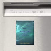 Latijnse Fiat Voluntas Tua Matteüs 6:10 Magneet (Insitu (Vaatwasser))