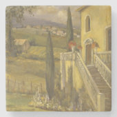 Latijnse kalm II Stenen Onderzetter (Voorkant)