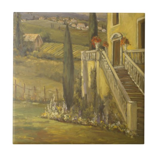 Latijnse kalm II Tegeltje (Voorkant)