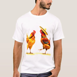 Latijnse kipdansers t-shirt