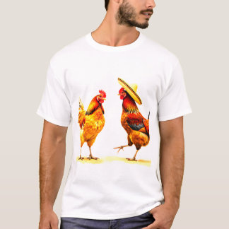 Latijnse kipdansers t-shirt