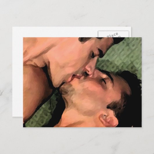 Latijnse Kus Briefkaart (Voorkant / Achterkant)