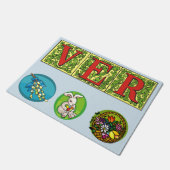 Latijnse lentemat deurmat (Schuin)