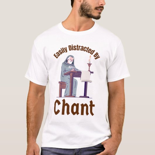 Latijnse Massachusetts Gregorian Chant Traditionee T-shirt (Voorkant)