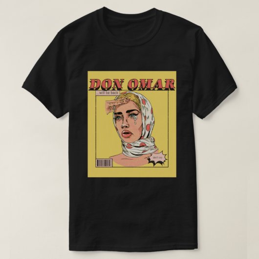 Latijnse muziek - Don Omar Classic T-Shirt (Design voorkant)