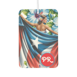 Latijnse naam vrouw Puerto Rico Boricua naam auto Luchtverfrisser