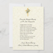 Latijnse paaspaschal die Jezus reurrectie in de st (Achterkant)