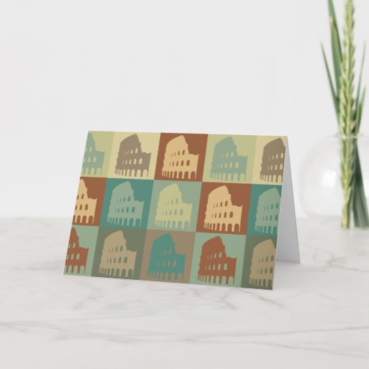 Latijnse Pop Art Kaart (Voorkant)