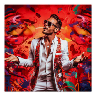 Latijnse Pop Perfect Poster