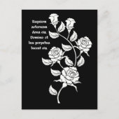 Latijnse Requiem Kleurboek voor Volwassenen Tradit Briefkaart (Voorkant)