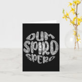 Latijnse term Dum Spiro Spero Motivation Taal E Kaart (Gele Bloem)