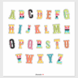 LATIJNSE VIBES - A-Z 2- STICKER