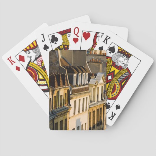 Latijnse Wijk | Parijs, Frankrijk Pokerkaarten (Achterkant)