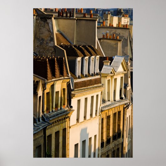 Latijnse Wijk | Parijs, Frankrijk Poster (Voorkant)