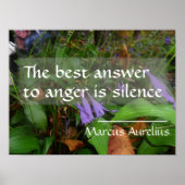 Latijnse wijsheid citeren over beste antwoord post poster (Voorkant)