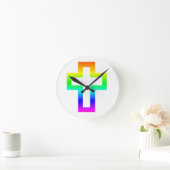 Latin Cross Ronde Klok (Huis)