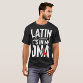 Latin Dance Music Shoes Lessons Beginner Workout D T-shirt (Voorkant volledig)