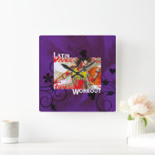 LATIN DANCE WORKOUT - Wandklok (Huis)