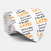 latin-les stropdas (Opgerold)