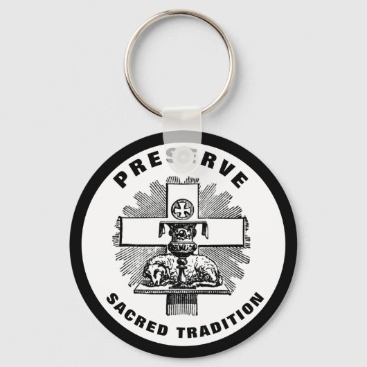 LATIN MASSA VAN DE LAATS VAN DE VERHANDELDE VERGUN SLEUTELHANGER (Voorkant)