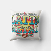 Latin Metal Soul Cushion Kussen (Achterkant)