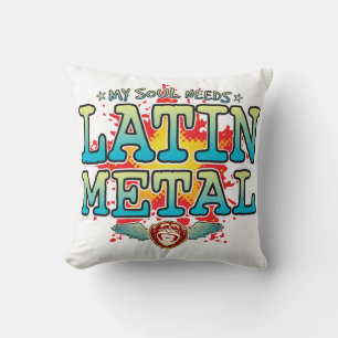 Latin Metal Soul Cushion Kussen