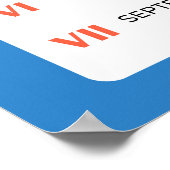 Latin Numbers Classroom Poster - voor Latin Teache (Hoek)