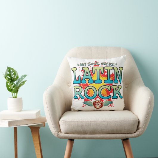 Latin Rock Soul Cushion Kussen (Stoel)